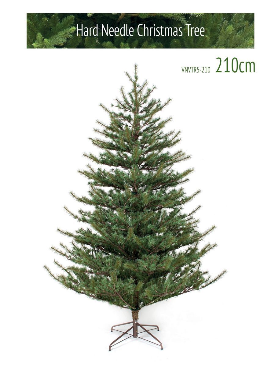 Ель искусственная леска Волшебство на ветках VNVTR5-210 210 см зеленая