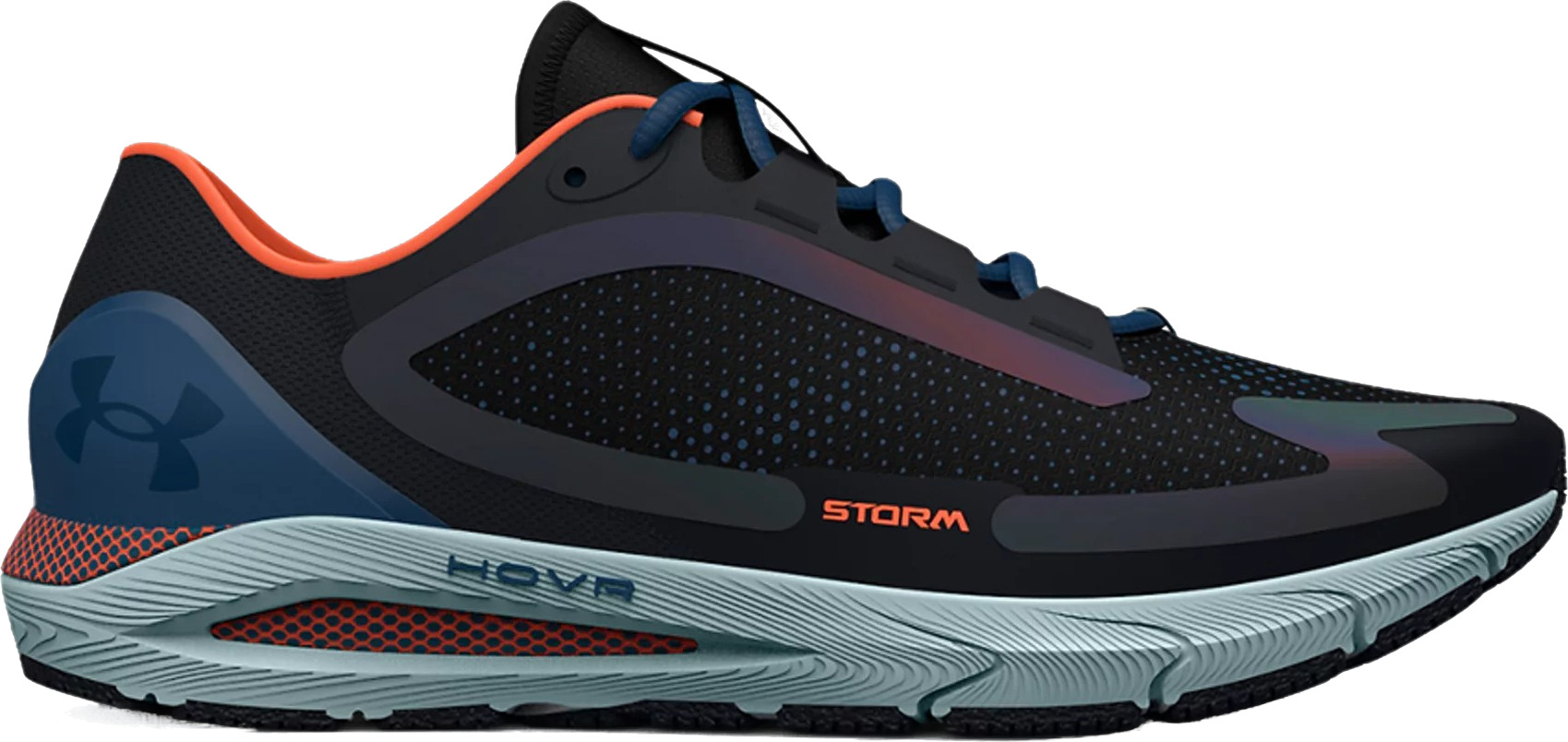

Кроссовки мужские Under Armour HOVR Sonic 5 Storm-BLK черные 9.5 US, Черный, HOVR Sonic 5 Storm-BLK