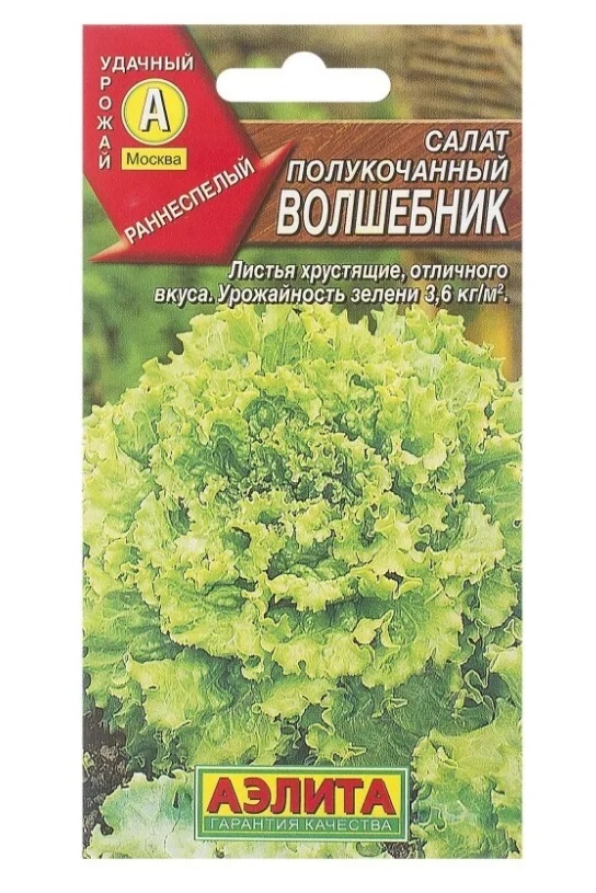 

Семена салат Волшебник Аэлита