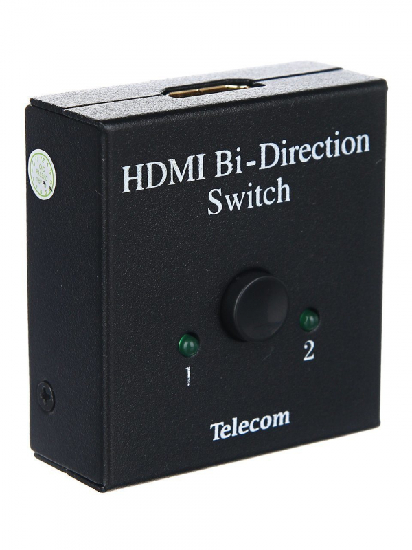 фото Разветвитель hdmi 2-->1, переключатель hdmi 1-->2