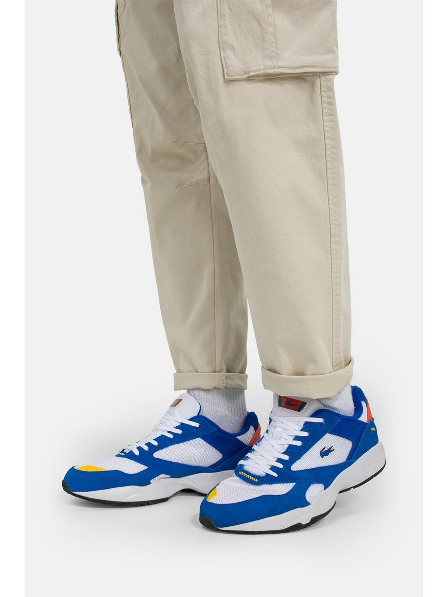 

Кроссовки мужские Lacoste 001431002 синие 44 EU, Синий, 001431002