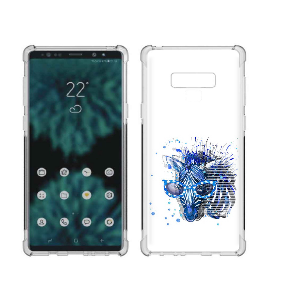 

Чехол MyPads Tocco для Samsung Galaxy Note 9 расплывчатая зебра (PT115235.598.577), Прозрачный, Tocco