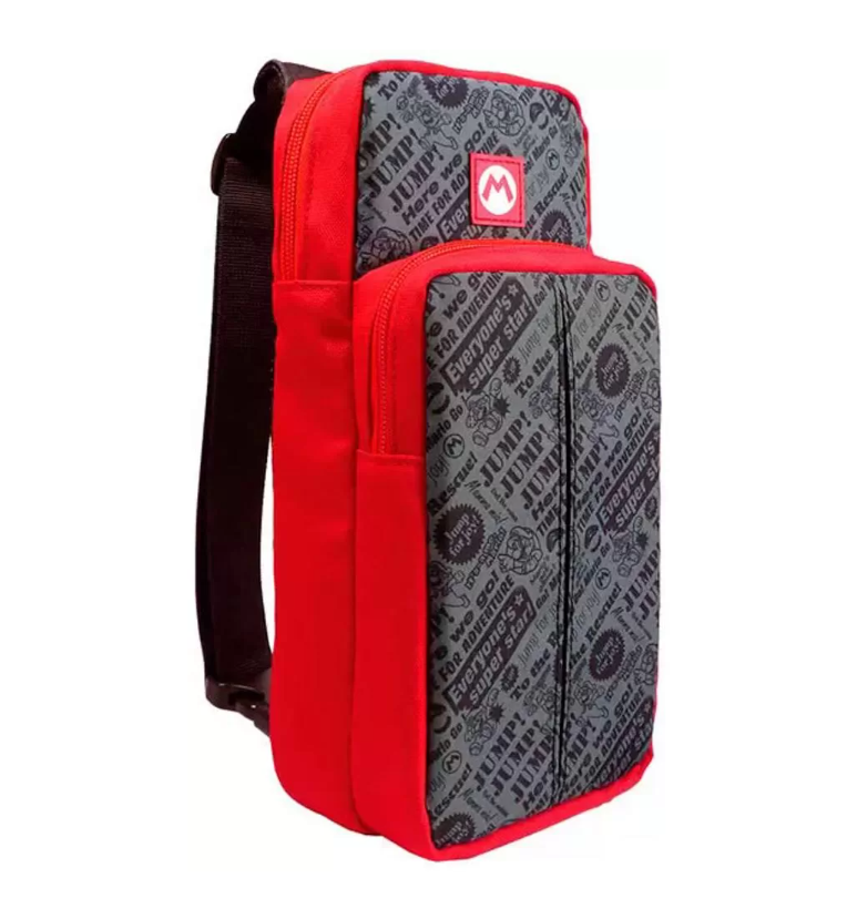 

Сумка для приставки NoBrand Go Pack Super Mario для Nintendo Switch; Nintendo Switch OLED, Go Pack Super Mario