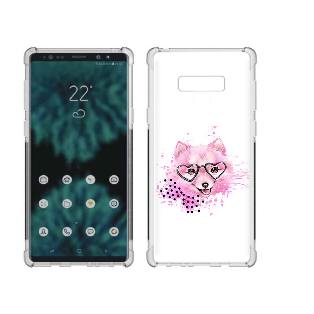 Чехол MyPads Tocco для Samsung Galaxy Note 9 розовый волченок (PT115235.598.585)