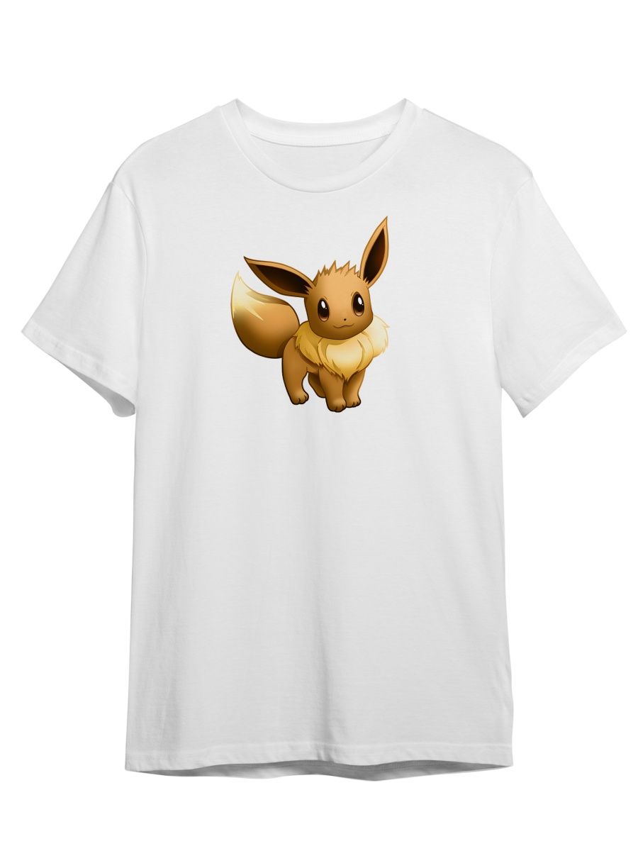 

Футболка унисекс Каждому Своё Pokemon/Покемон/Аниме MUPK27 белая 3XL, "Pokemon/Покемон/Аниме" MUPK27