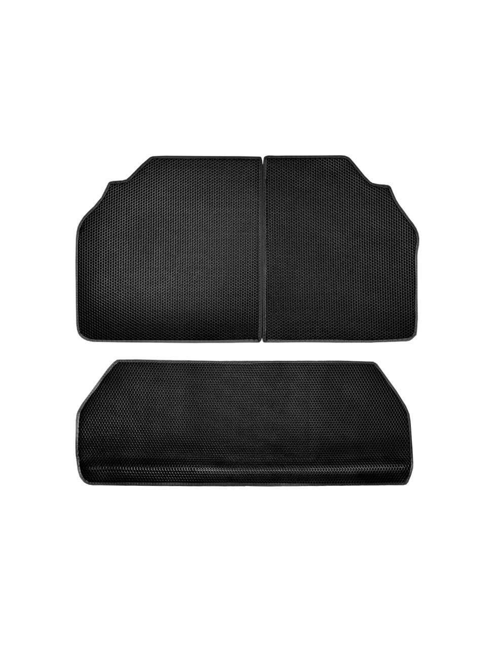 Коврики в багажник и нишу авто SUPERVIP для Honda Stepwgn V (15-н.в.) черный