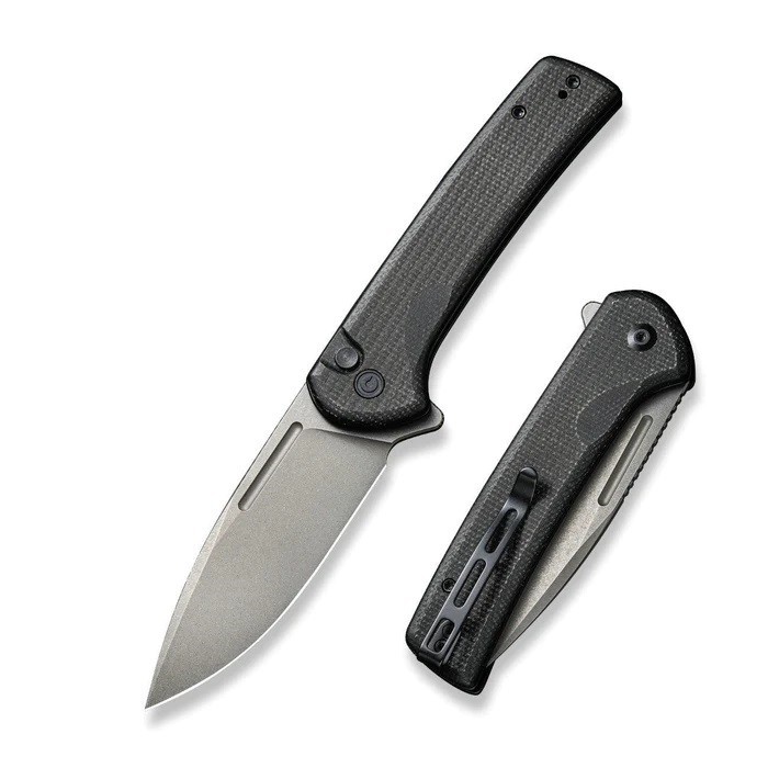 

Нож Civivi Conspirator Flipper And Button Lock Knife Micarta Handle, Черный