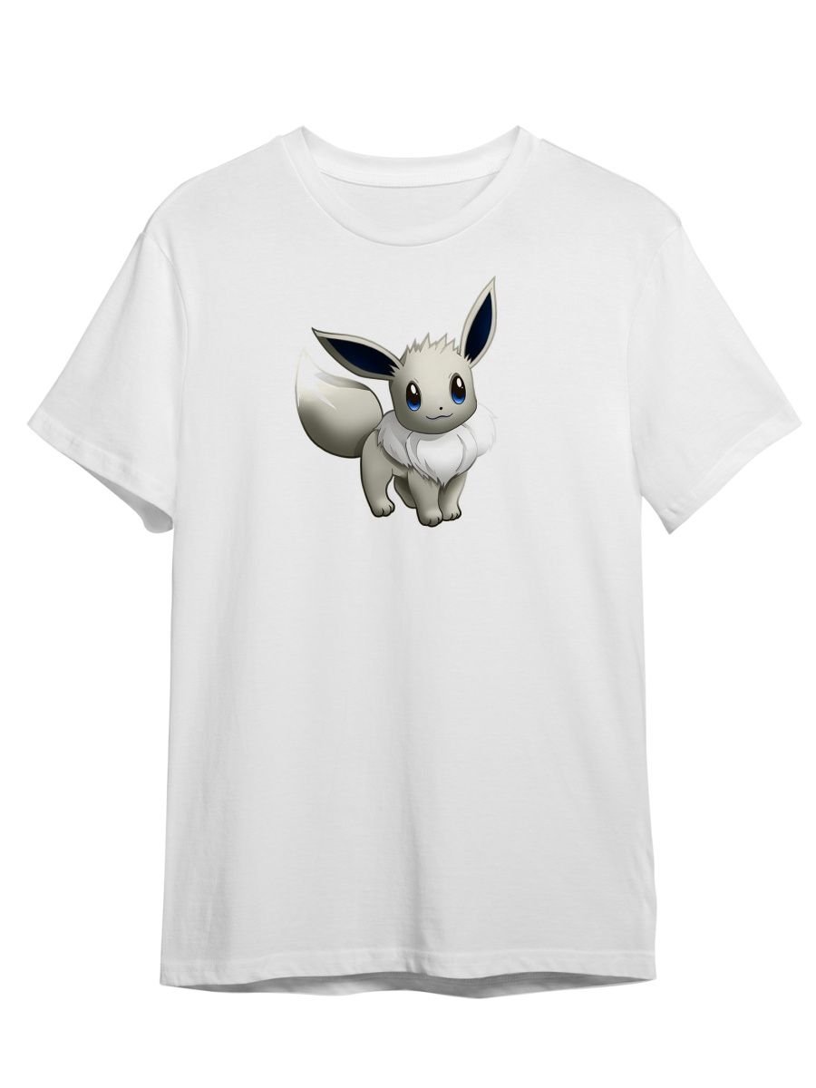 

Футболка унисекс Каждому Своё Pokemon/Покемон/Аниме MUPK28 белая 3XL, "Pokemon/Покемон/Аниме" MUPK28