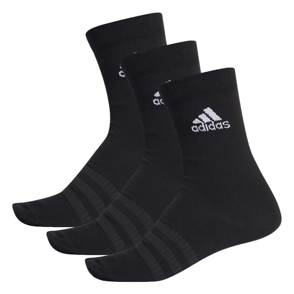 

Комплект носков унисекс Adidas DZ9394 черных M, Черный, DZ9394
