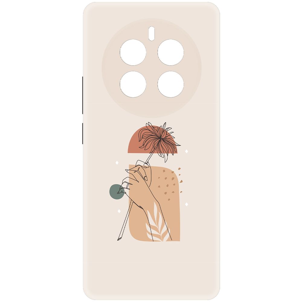 

Чехол-накладка Krutoff Soft Case Романтика для Realme 12 Pro 5G черный
