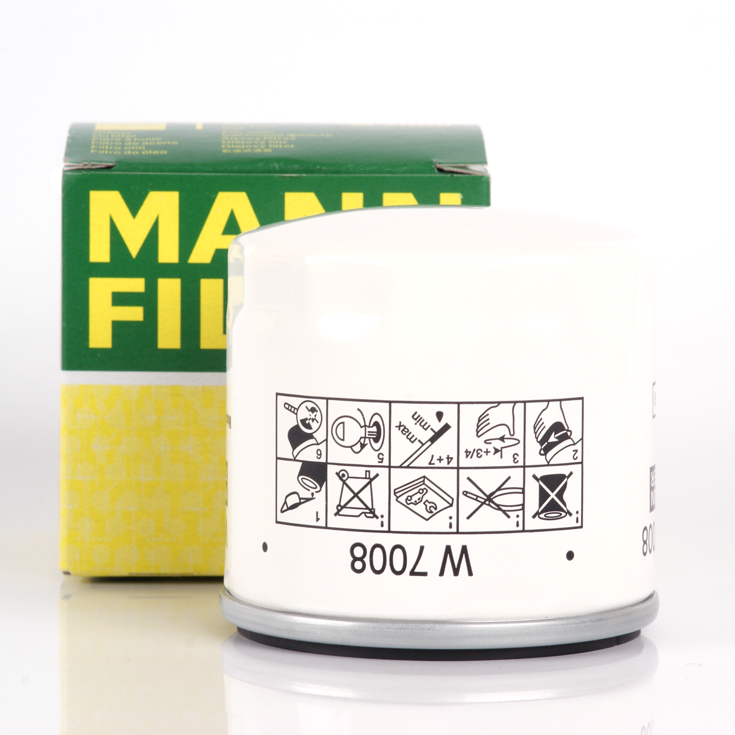 

Фильтр масляный MANN FILTER арт. W7008, W7008