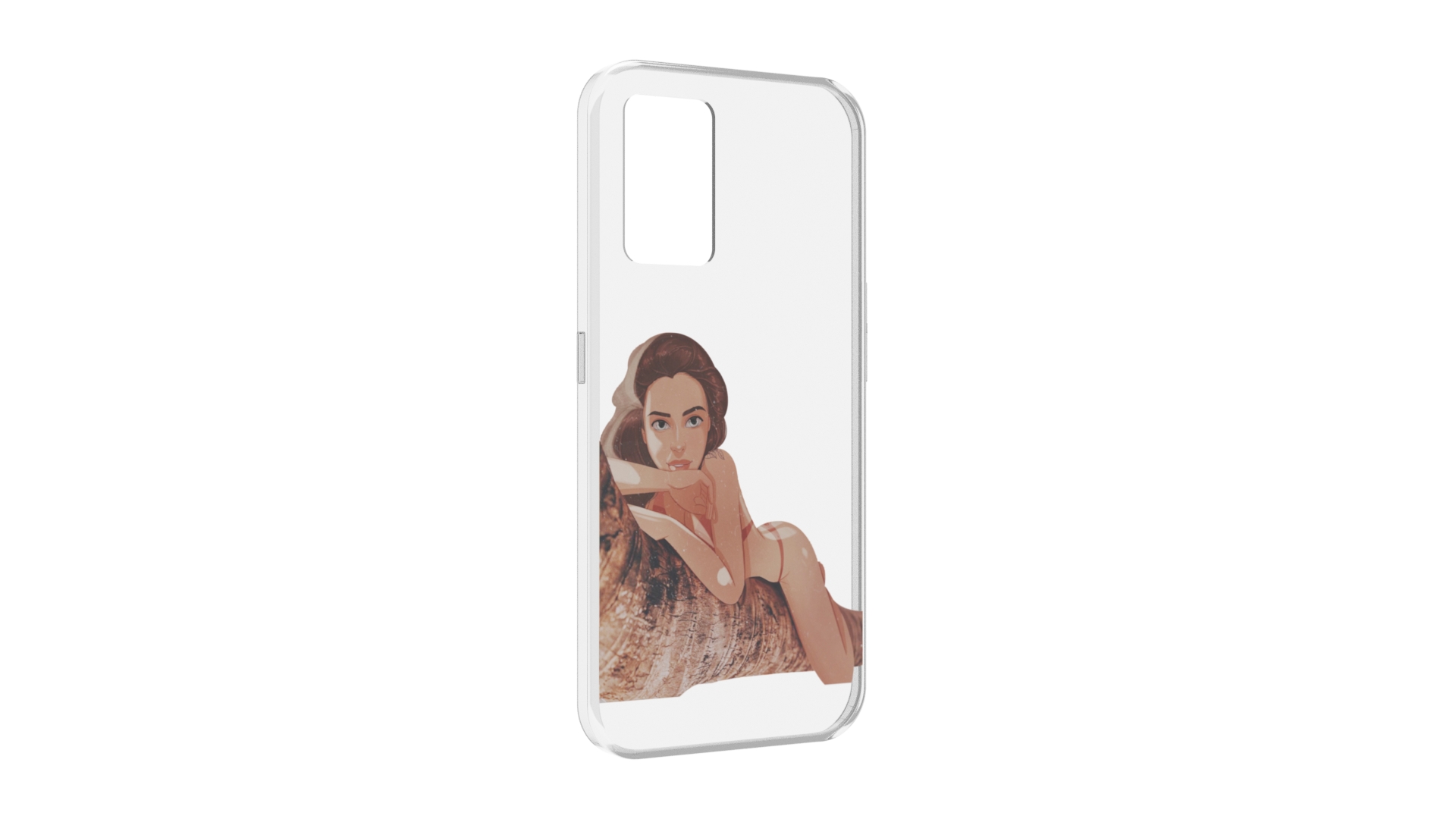 

Чехол задняя-панель-накладка-бампер MyPads амазонка-на-дереве для Oppo K10 4G противоуд..., Прозрачный, Tocco