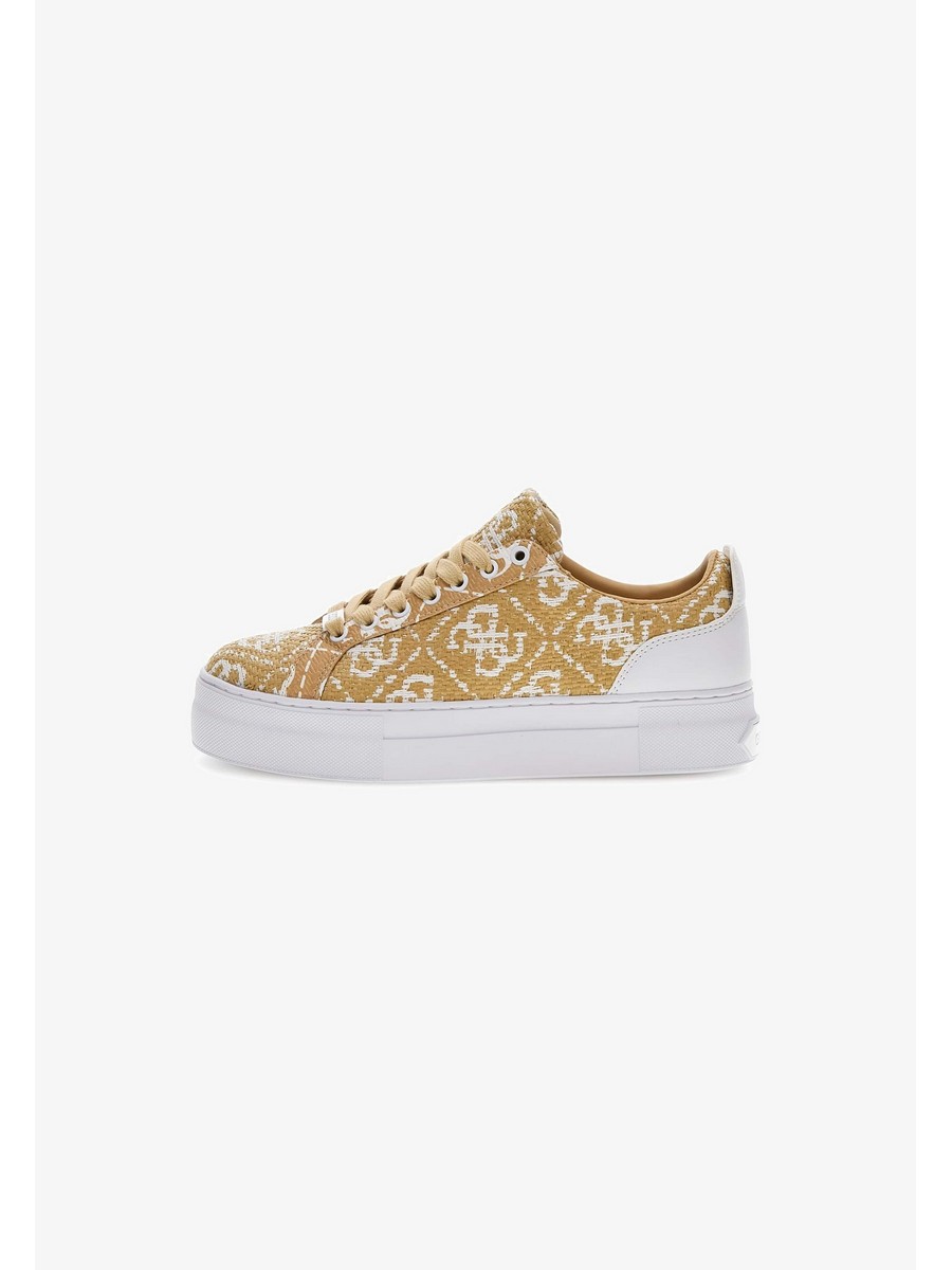 

Кеды женские GUESS GU111A1Y9 бежевые 37 EU, Бежевый, GU111A1Y9