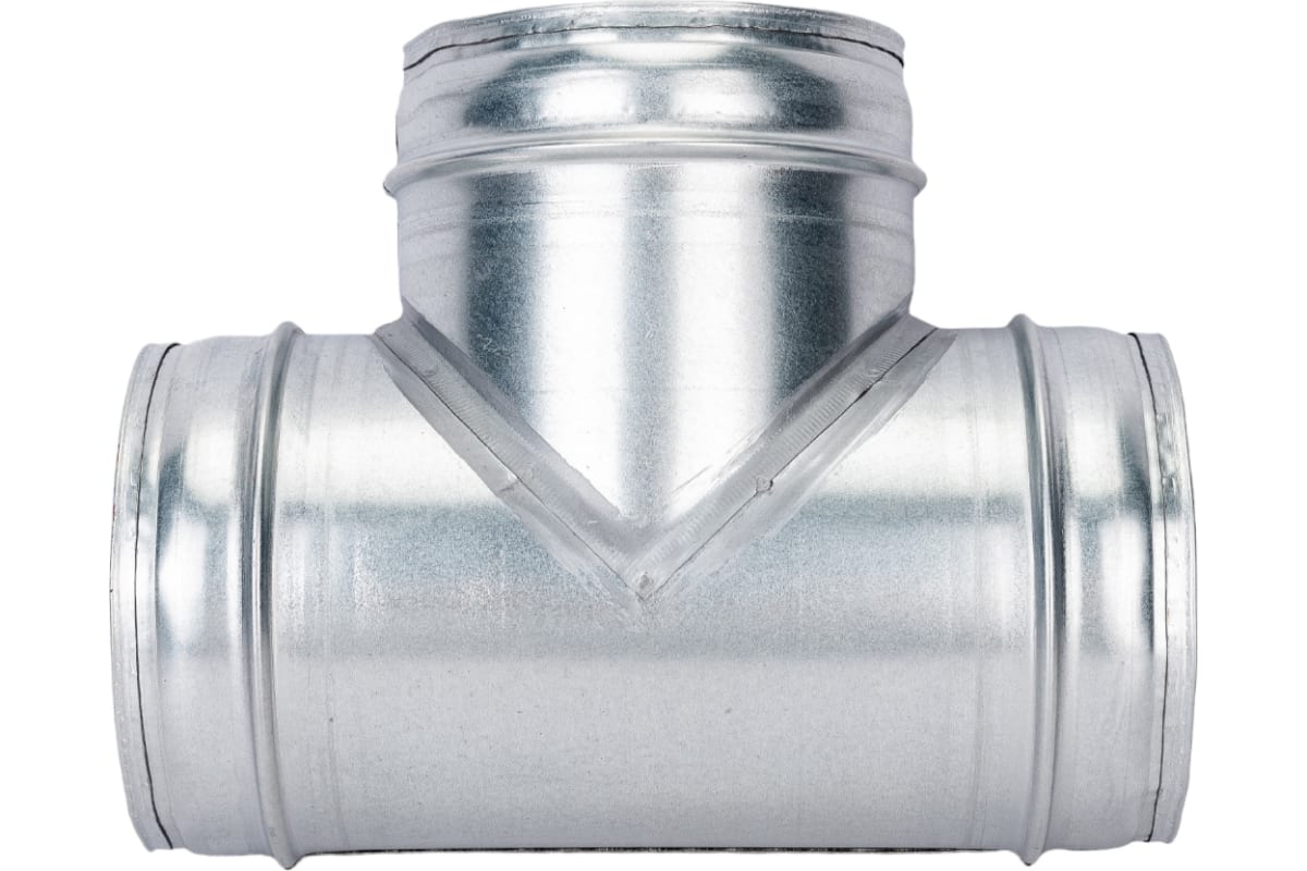Галвент Тройник круглый d125/d125 191121