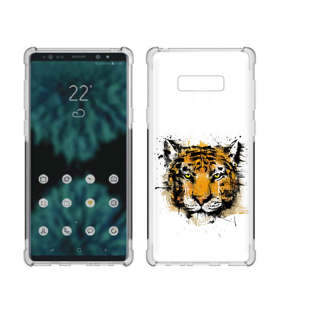 

Чехол MyPads Tocco для Samsung Galaxy Note 9 тигруля (PT115235.598.643), Прозрачный, Tocco