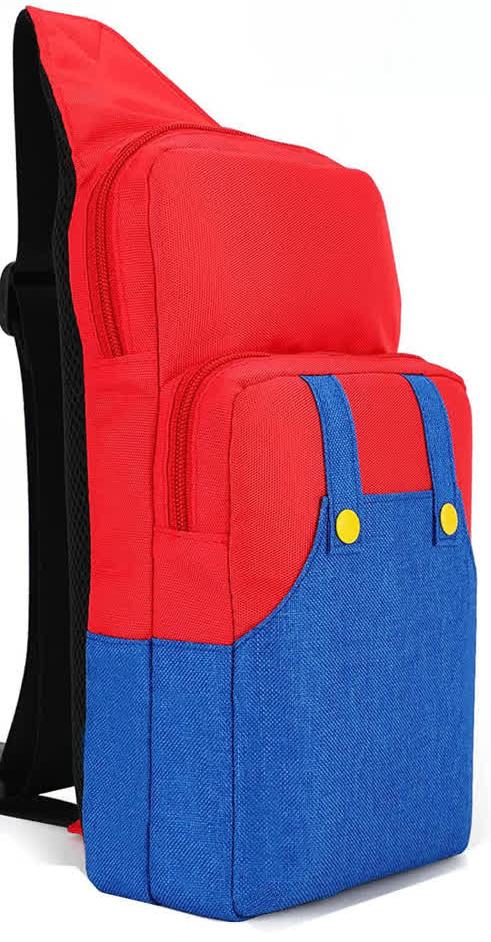 Сумка для аксессуаров и консоли Go Pack Super Mario Overalls (Switch/Switch OLED)
