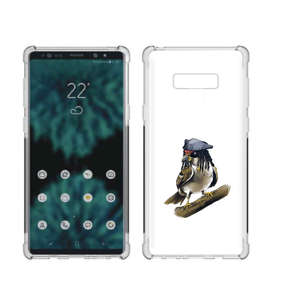 

Чехол MyPads Tocco для Samsung Galaxy Note 9 Джек воробей (PT115235.598.65), Прозрачный, Tocco