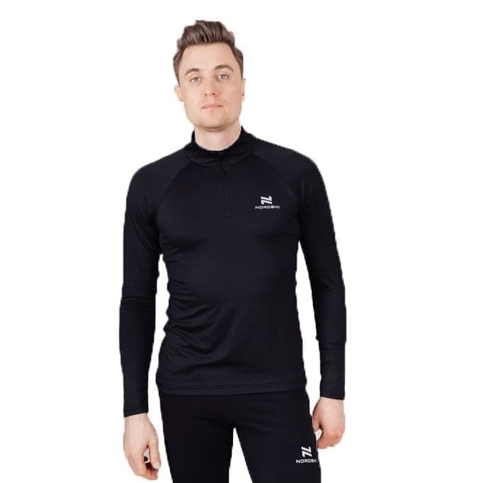 

Лонгслив мужской NordSki NSM437100 черный L, NSM437100