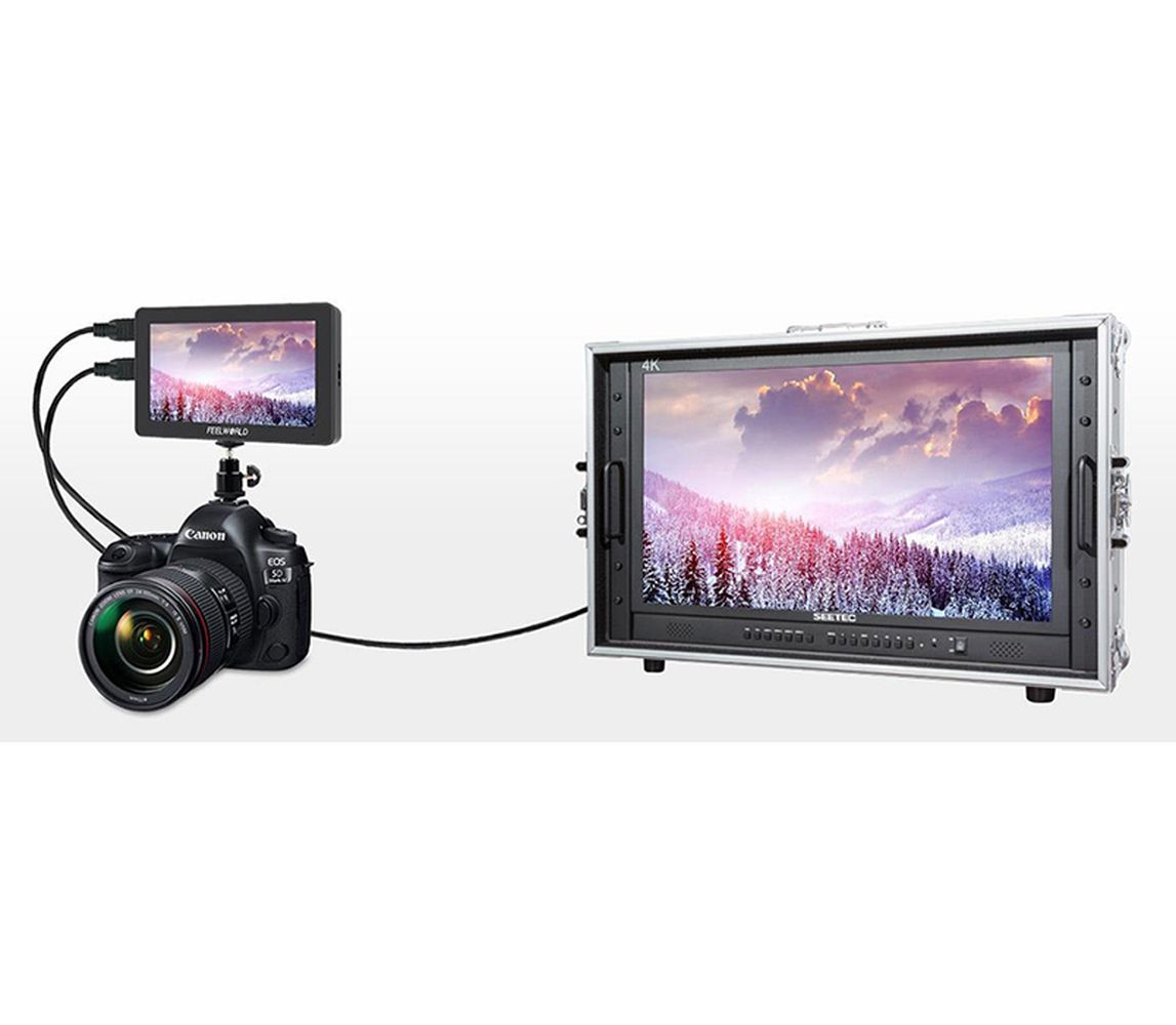 

9" Монитор Feelworld F6 Plus V2 черный 60Hz 1920x1080 IPS, F6 Plus