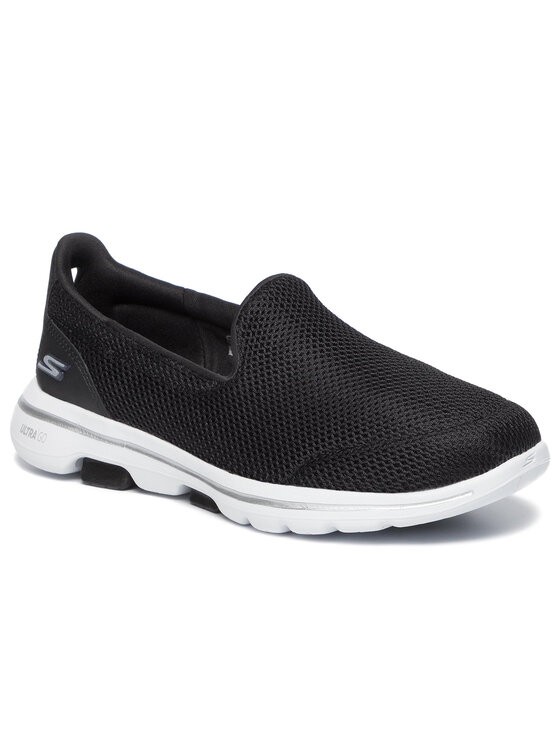 Слипоны Go Walk 5 15901/BKW Skechers Черный 37,5 EU