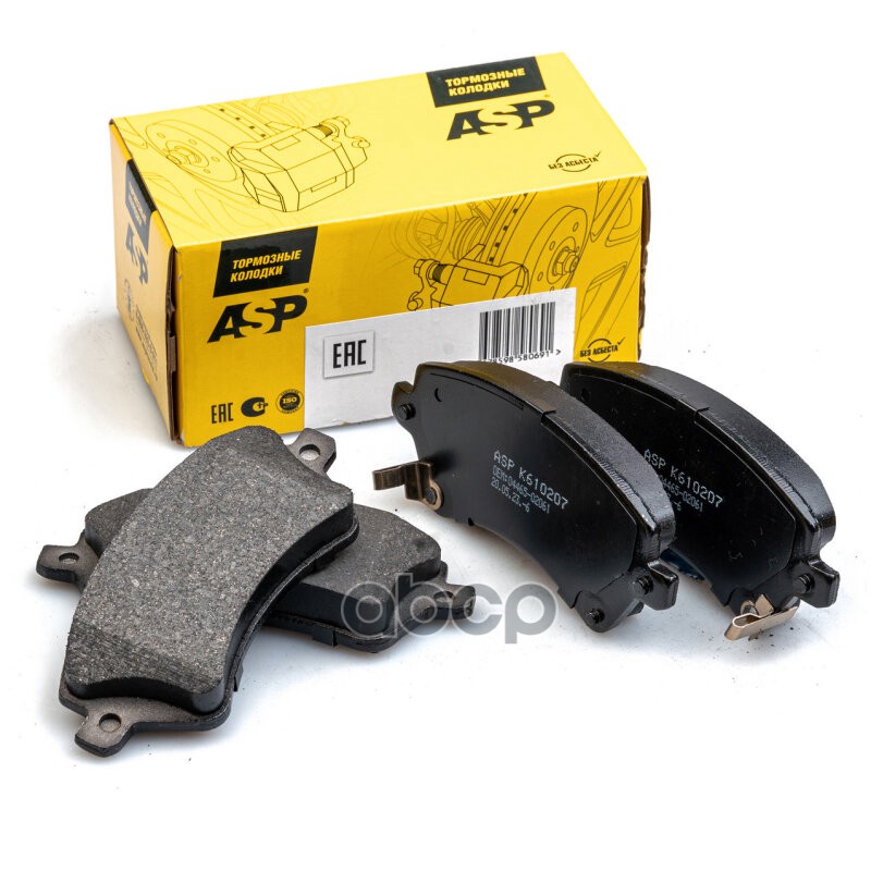 

Тормозные колодки ASP передние K610207