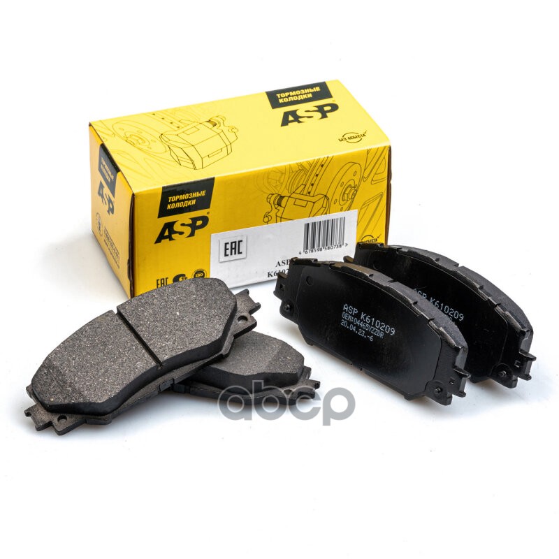 

Тормозные колодки ASP передние K610209