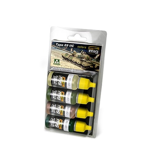 фото Набор акриловых красок ammo mig type 69 ii colors set amig7164