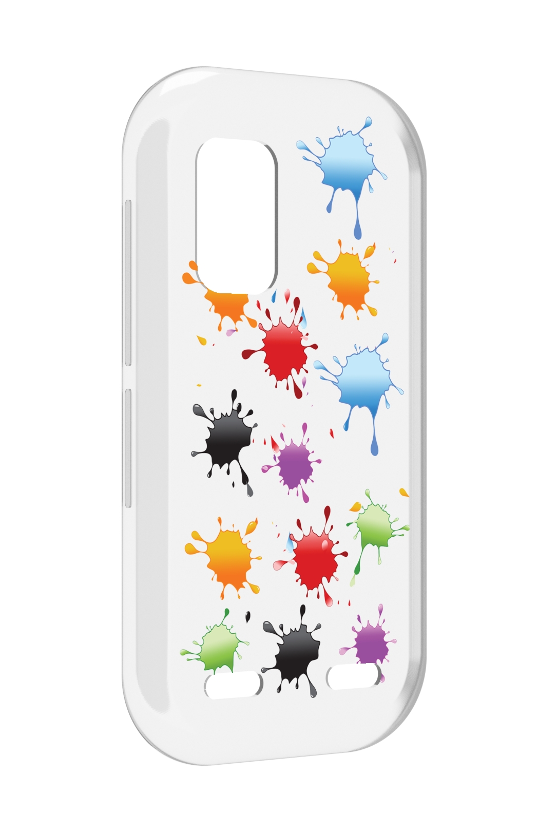 

Чехол MyPads кляксы для UleFone Armor X10 / X10 Pro, Прозрачный, Tocco