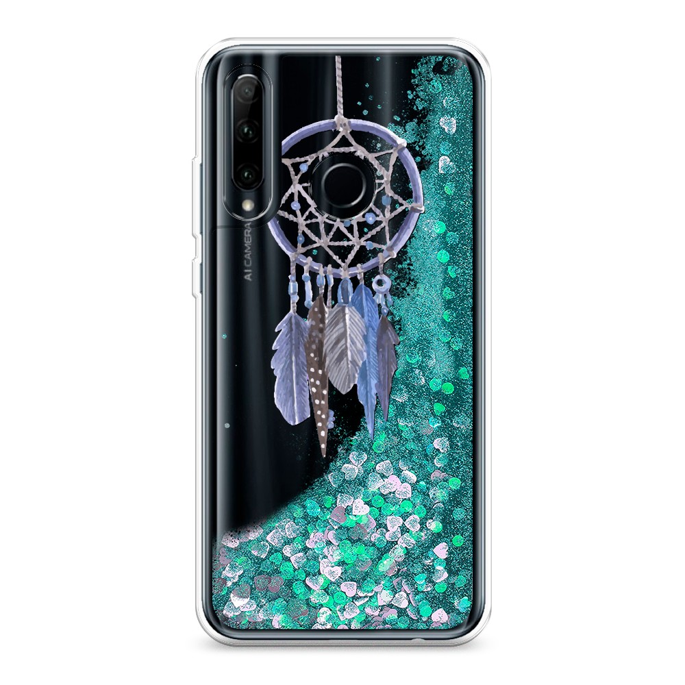

Чехол Awog на Honor 20 lite/10i/20e/P Smart Plus 2019 "Синий ловец снов акварель", Разноцветный, 69295-1