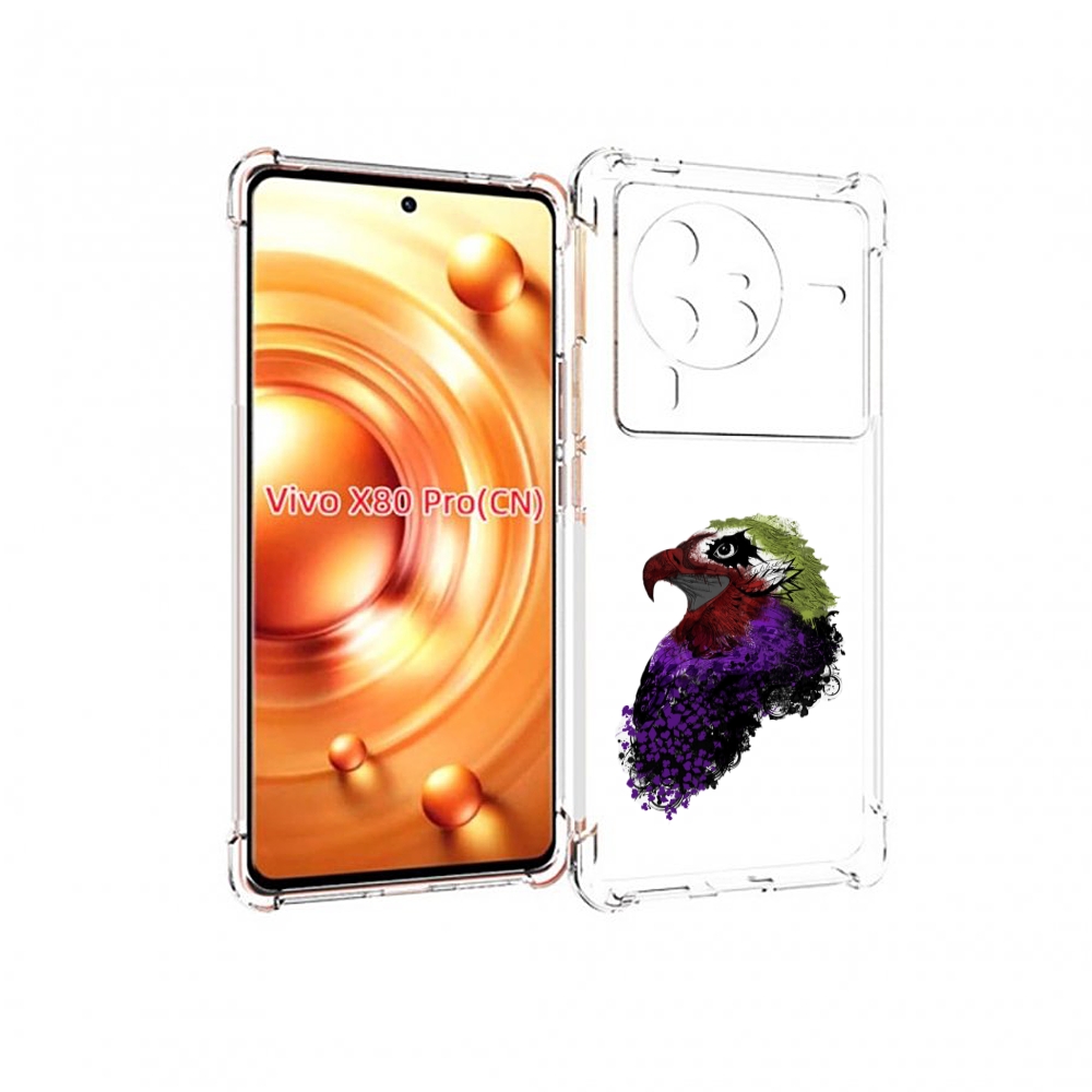 

Чехол MyPads Орел для Vivo X80 Pro, Прозрачный, Tocco