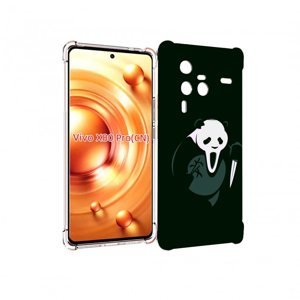 

Чехол MyPads Панда-крик для Vivo X80 Pro, Прозрачный, Tocco