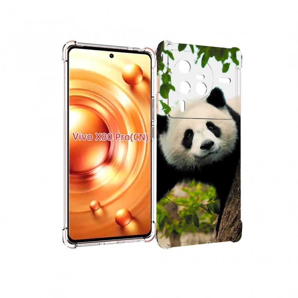 

Чехол MyPads Панда-на-дереве для Vivo X80 PRO, Прозрачный, Tocco