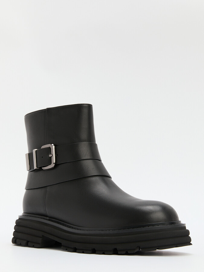 

Полусапоги женские Tendance LT2418-680 черные 36 EU, Черный, LT2418-680