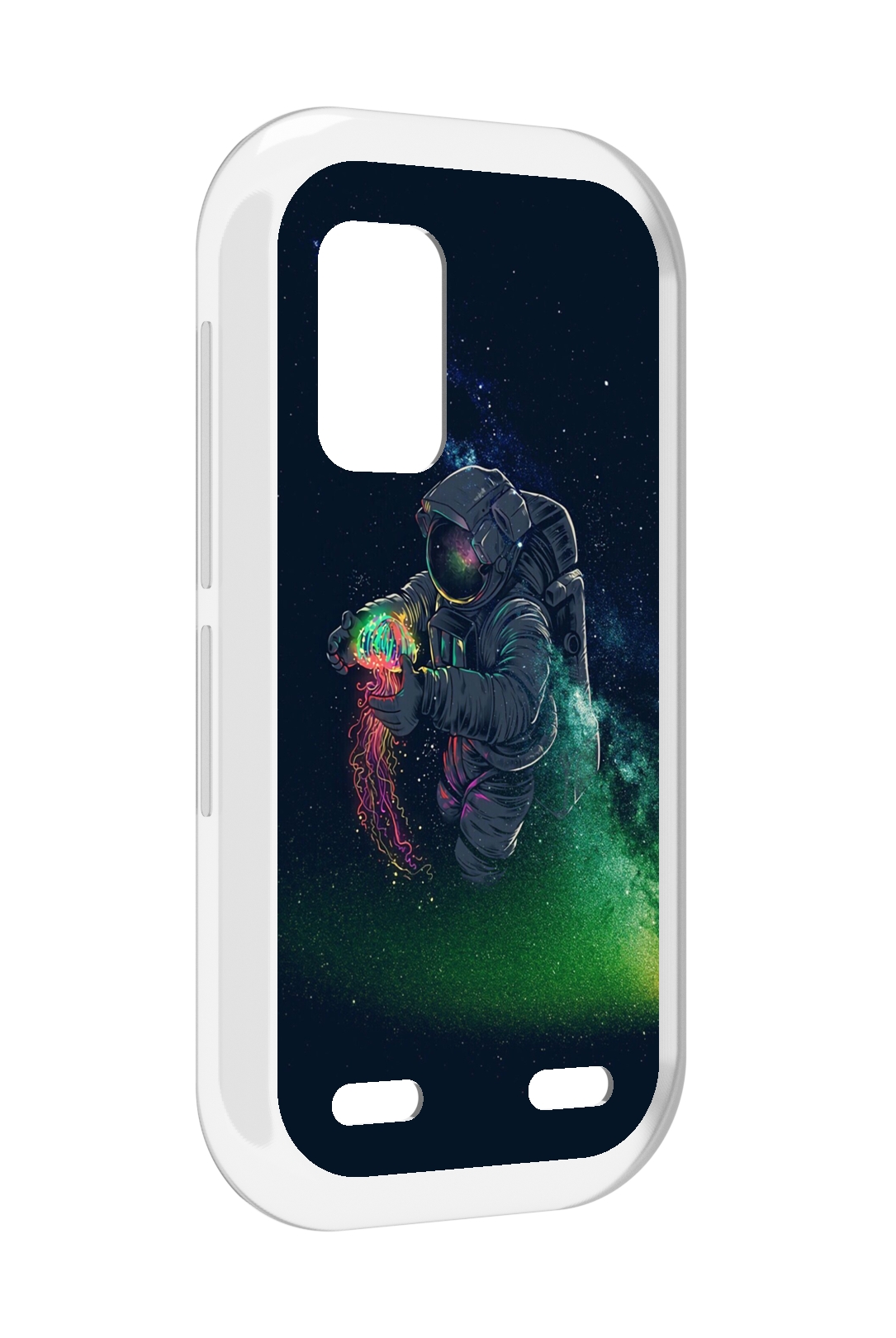 

Чехол MyPads космонавт-с-оружием-арты для UleFone Armor X10 / X10 Pro, Прозрачный, Tocco