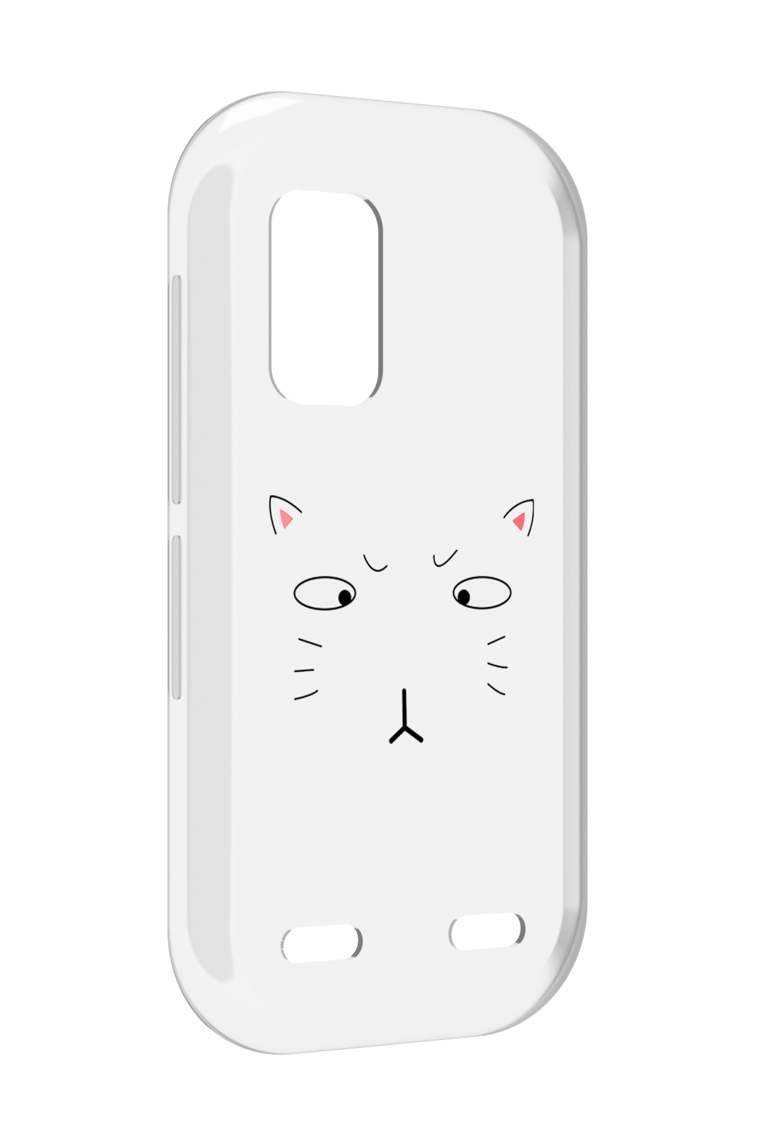 

Чехол MyPads кот-части-лица для UleFone Armor X10 / X10 Pro, Прозрачный, Tocco