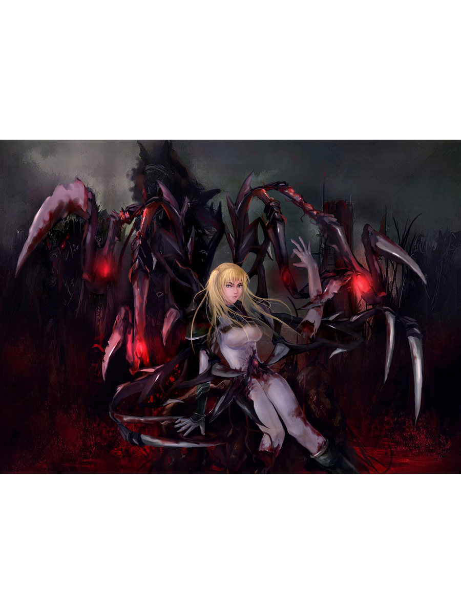 

Постер DRABS A3 Claymore аниме