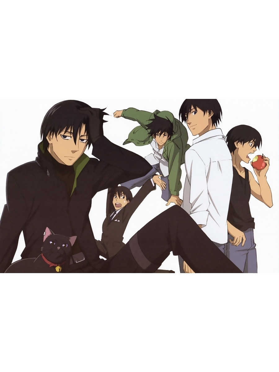 

Постер DRABS A3 Darker than Black аниме 1