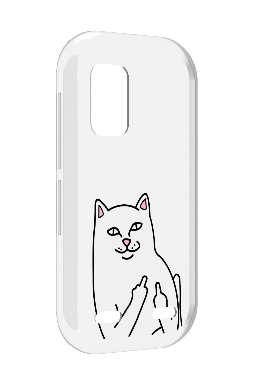 

Чехол MyPads котяра для UleFone Armor X10 / X10 Pro, Прозрачный, Tocco