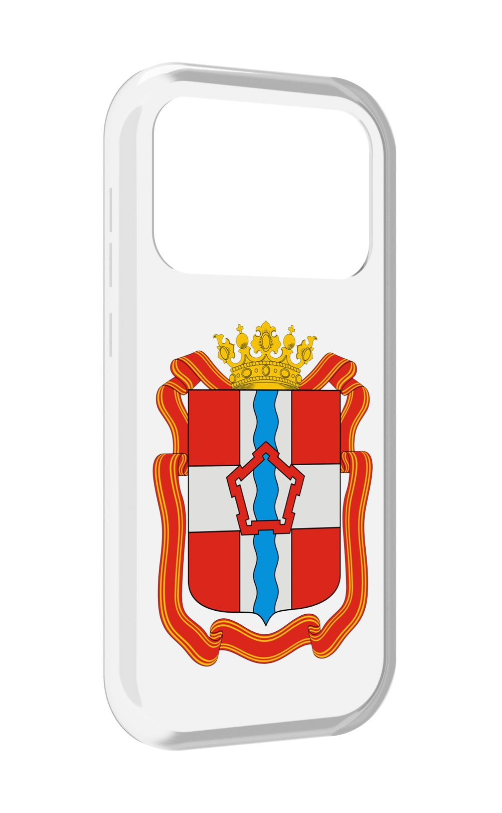 

Чехол MyPads герб-омскои-области для Oukitel F150 Air1 Pro / F150 Air1, Прозрачный, Tocco