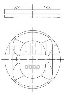 

Поршень ДВС 1 шт BMW 1 (F20), BMW 1 (F21), BMW 3 (F30, F80), BMW 3 Touring (F31), CITROEN