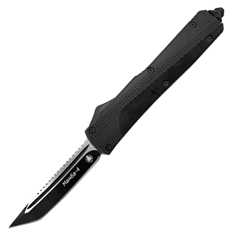 

Туристический нож Мастер Клинок Мамба-4, черный, Мамба-4