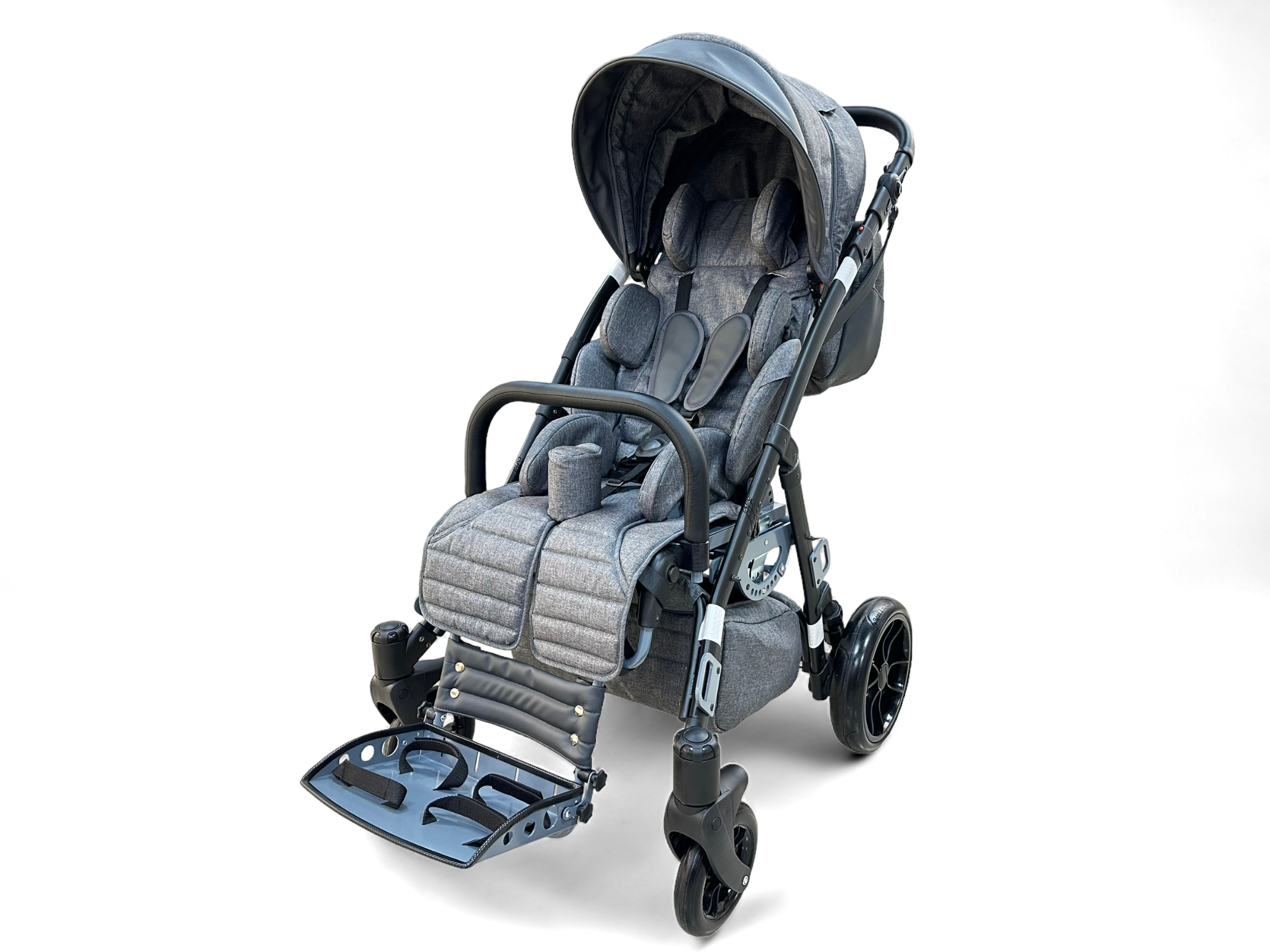 

Кресло коляска для детей с ДЦП Imedix Apollo X3, Серый, Apollo X3