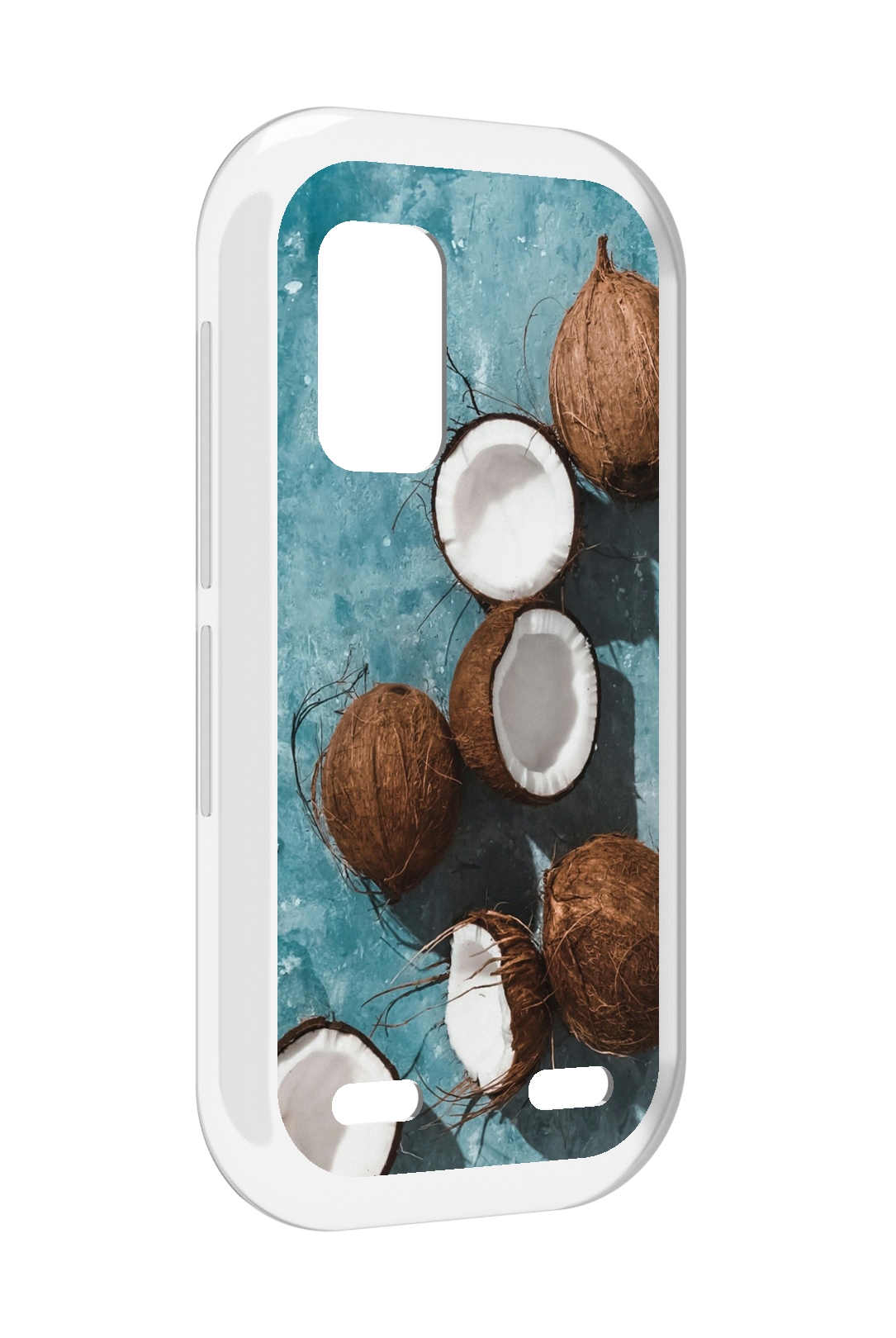 

Чехол MyPads красивые-кокосы для UleFone Armor X10 / X10 Pro, Прозрачный, Tocco
