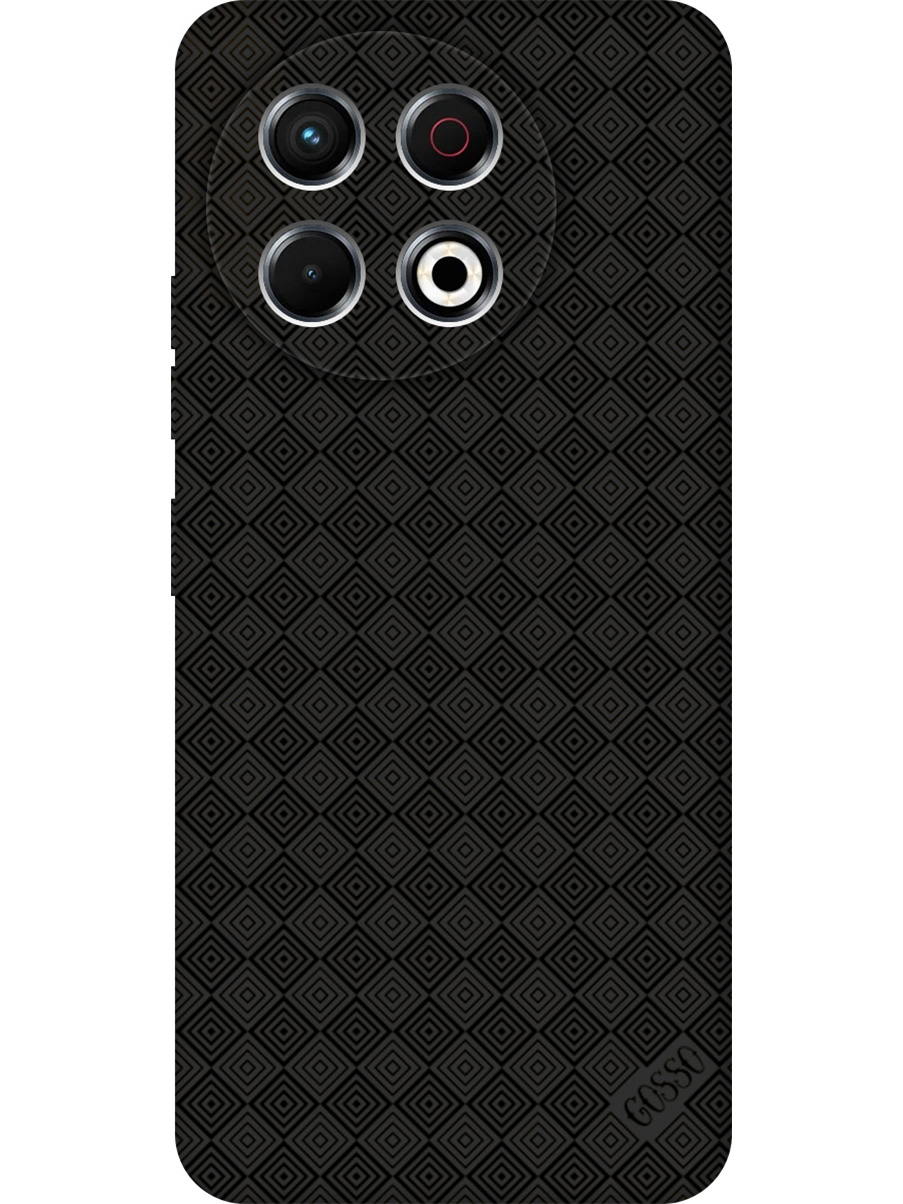 

Силиконовый чехол на Tecno Spark 30 Pro с принтом "Магические квадраты" матовый черный, Черный;прозрачный, 786719931