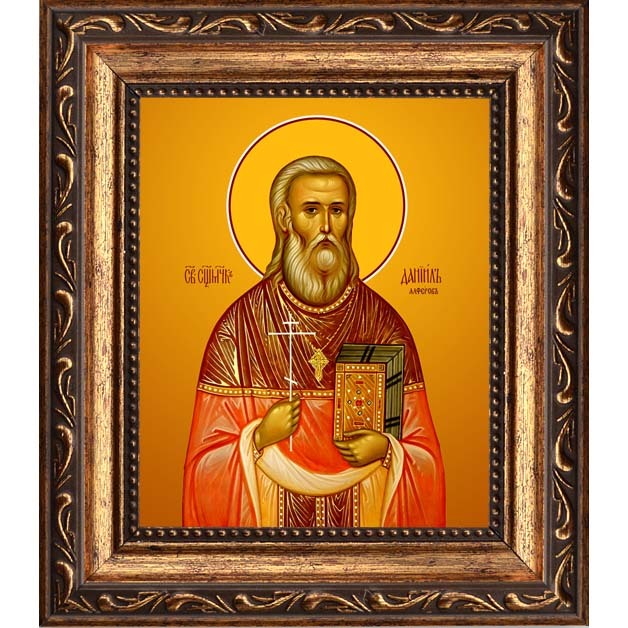 

Даниил Алферов священномученик, пресвитер. Икона на холсте.