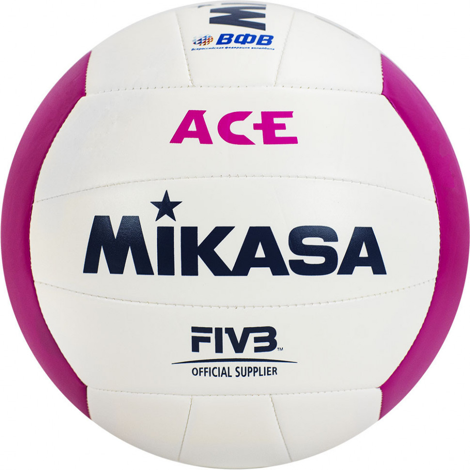 фото Мяч для пляжного волейбола mikasa vxs-ace3 р. 5