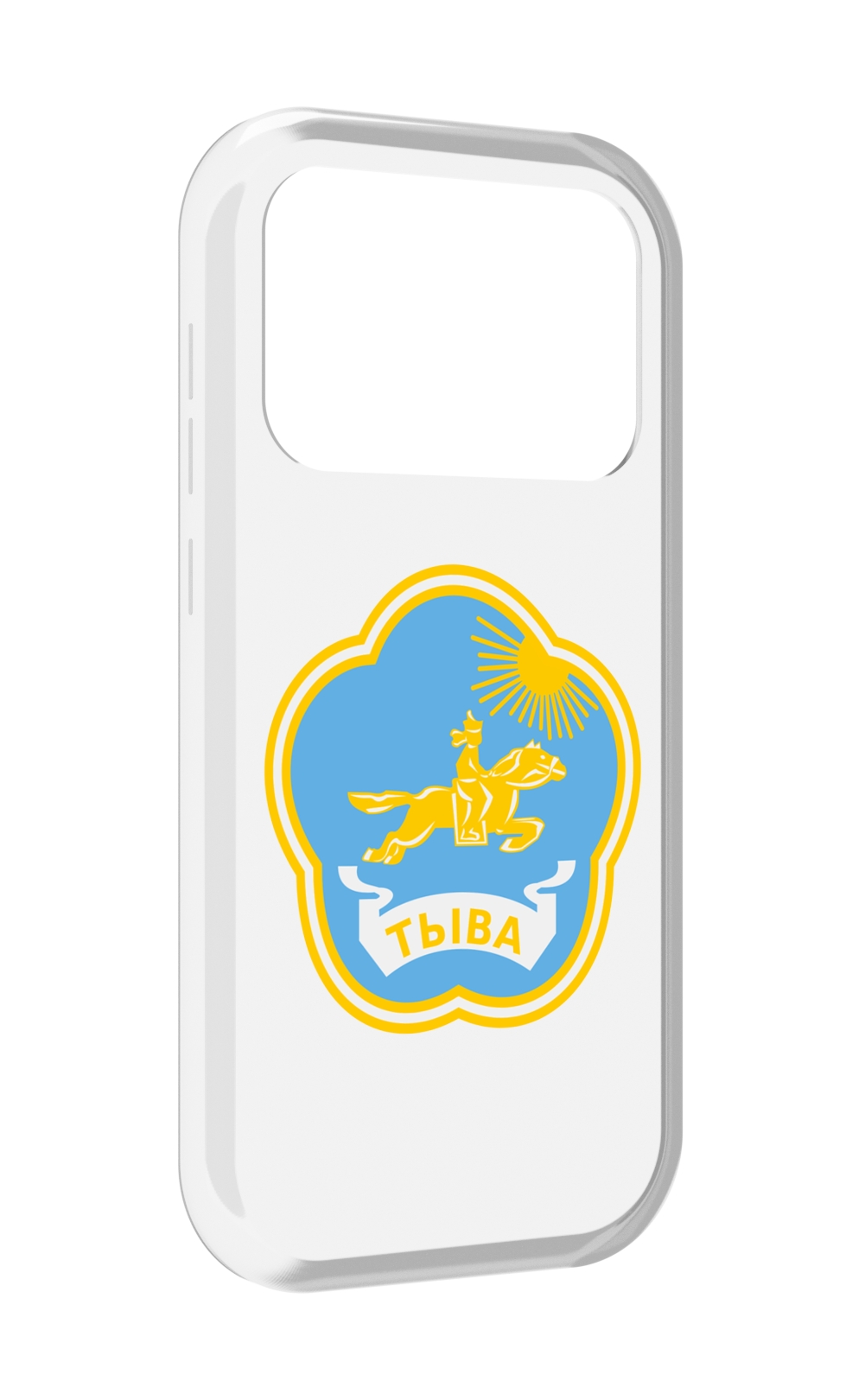 

Чехол MyPads герб-тыва-кызыл для Oukitel F150 Air1 Pro / F150 Air1, Прозрачный, Tocco