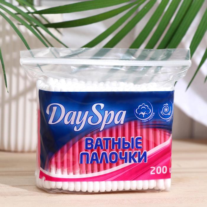 

Ватные палочки Day Spa с зип. локом розов 200 шт