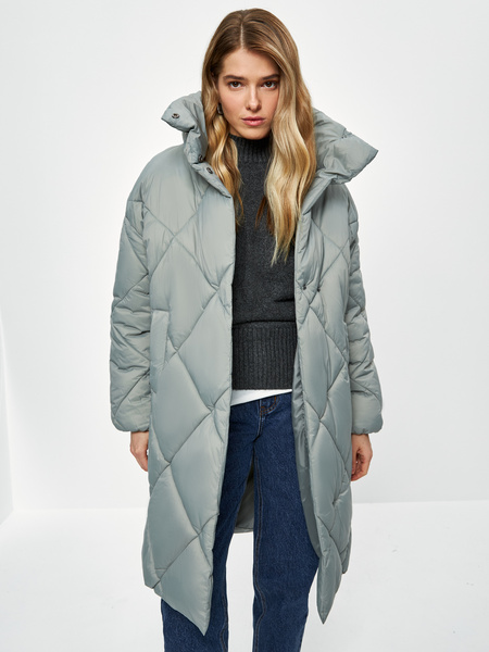 

Пальто женское ZARINA 3121412112 зеленое S, Зеленый, 3121412112