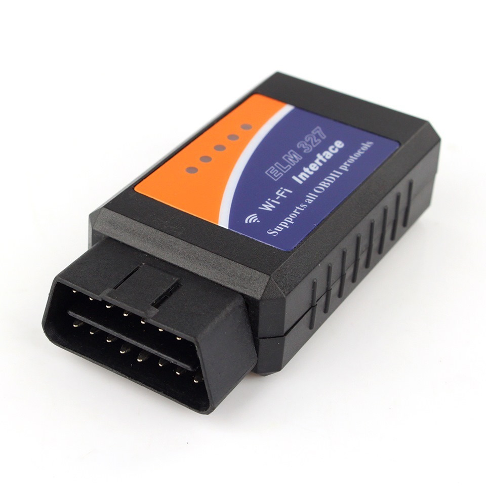 Автомобильный автосканер ELM327 OBD2 v1.5 WiFi на чипе PIC18F25K80